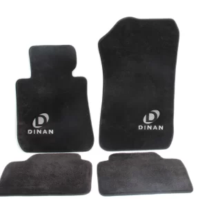Dinan Signature Floor Mats - 2013-2019 BMW 6-Series Black - F06