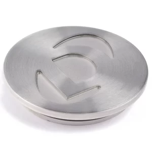 Dinan DC3 Wheel Center Cap - Brushed Gunmetal